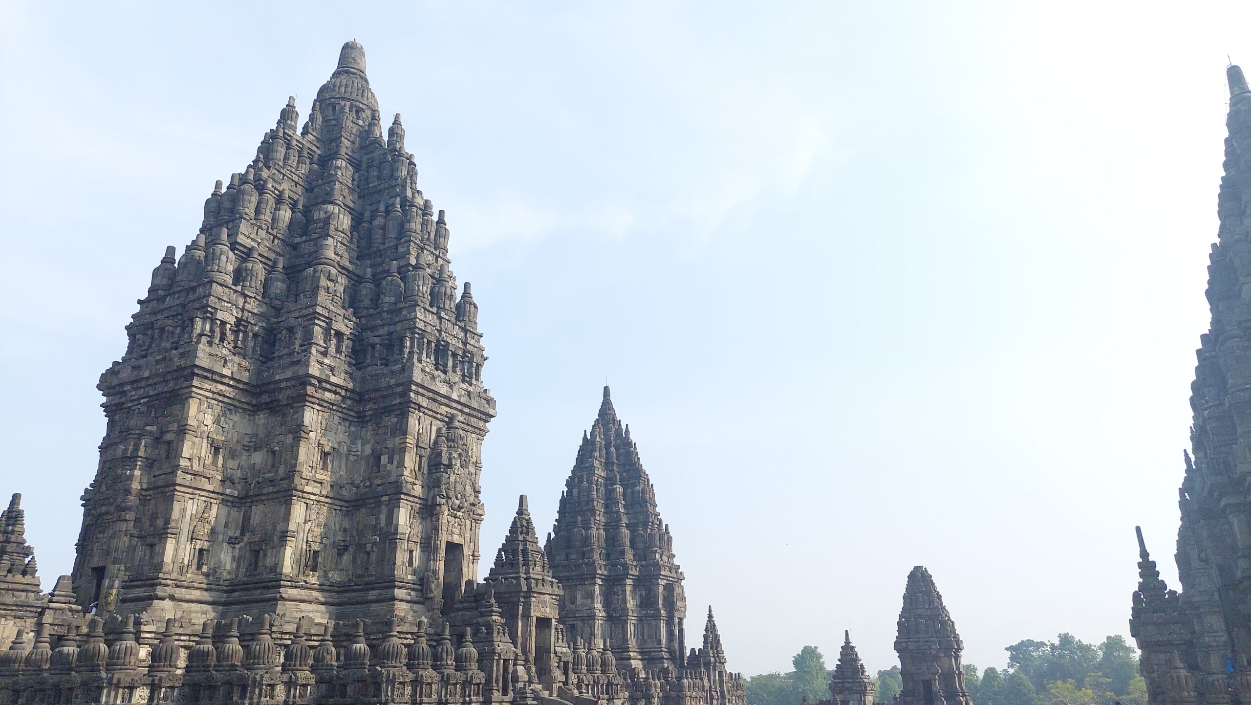 One from each of the temples and located in Pramabanan Temple