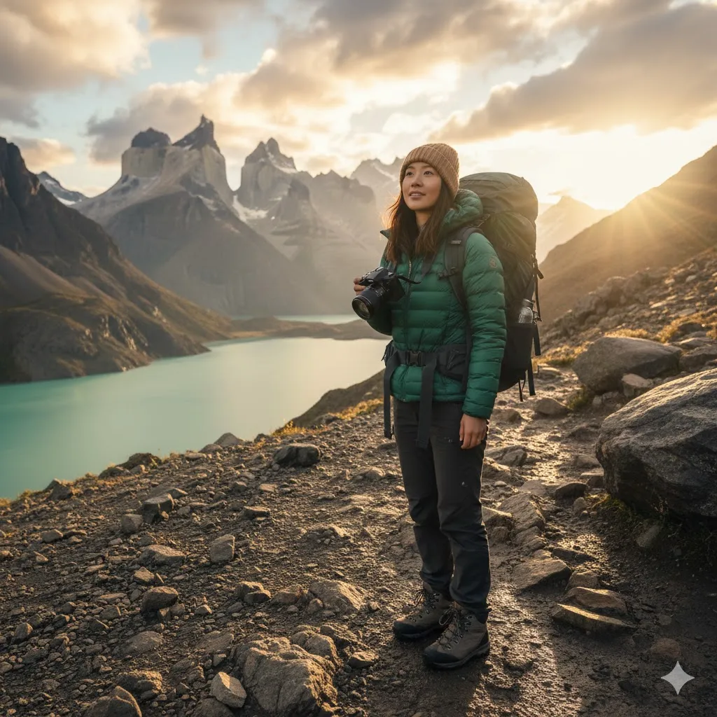 solo traveling female in the us